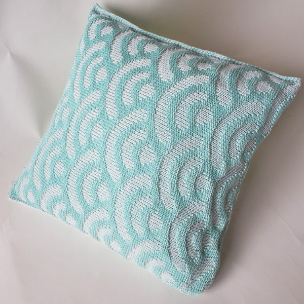 青海波クッションカバー